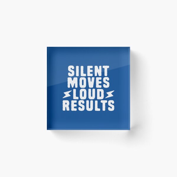 Item preview, Silent Moves Loud Results #5 designed and sold by SalahBlt.