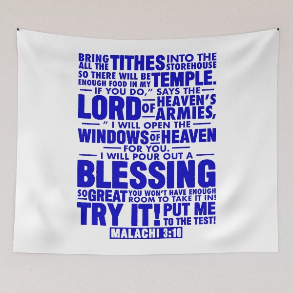 Item preview, Malachi 3:10 designed and sold by plushism.
