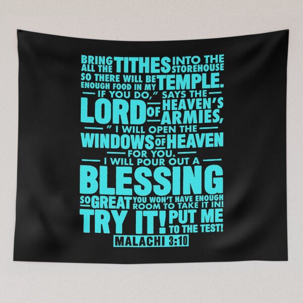 Item preview, Malachi 3:10 designed and sold by plushism.