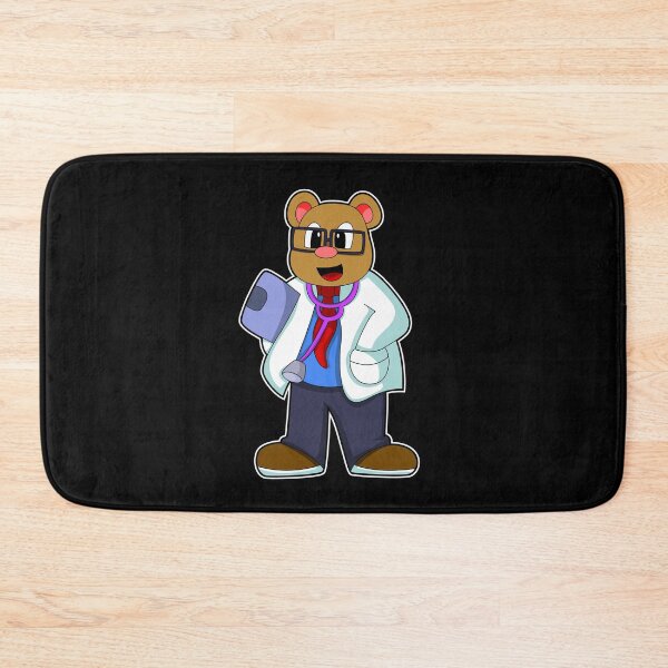 Item preview, Bear as Doctor with Stethoscope designed and sold by Snabdesign84.