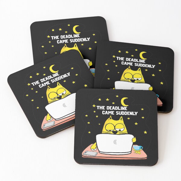 Item preview, Drawings about the cat. The deadline came suddenly. designed and sold by frail.