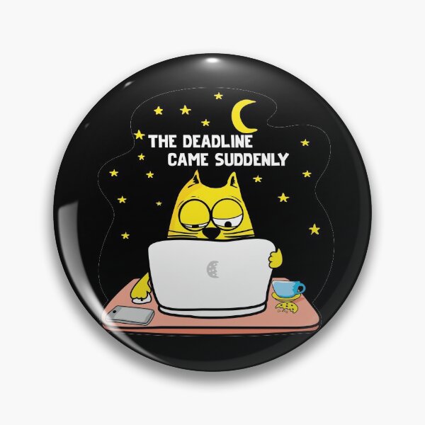 Item preview, Drawings about the cat. The deadline came suddenly. designed and sold by frail.
