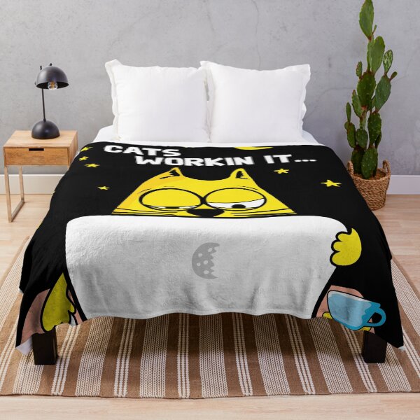 Item preview, Drawings about the cat. Cats workin’ it. designed and sold by frail.