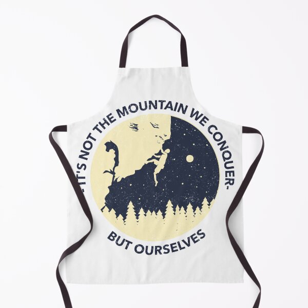 Item preview, It's Not The Mountain We Conquer But Ourselves designed and sold by Allyoudois.