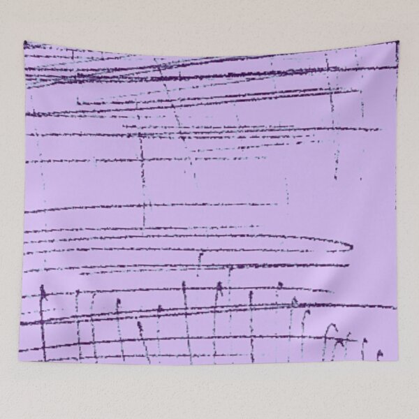 Item preview, Purple Scrawl designed and sold by Designs By YL.