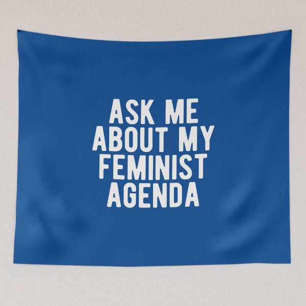 Item preview, Ask Me About My Feminist Agenda #4 designed and sold by SalahBlt.