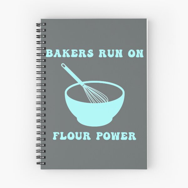 Item preview, Bakers run on flour power designed and sold by LPDesignsUK.