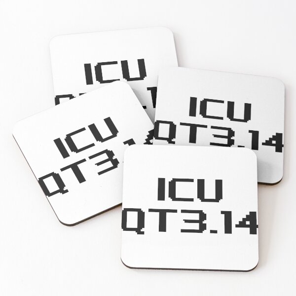 Item preview, I C U Q T 3.14 designed and sold by cassiarose.