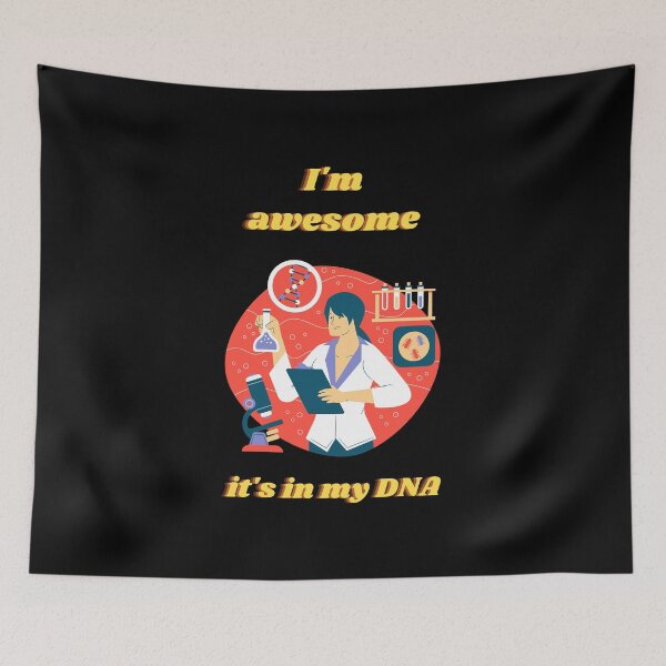 Item preview, I'm awesome. Ir's in my DNA designed and sold by Mileno Frigatto.