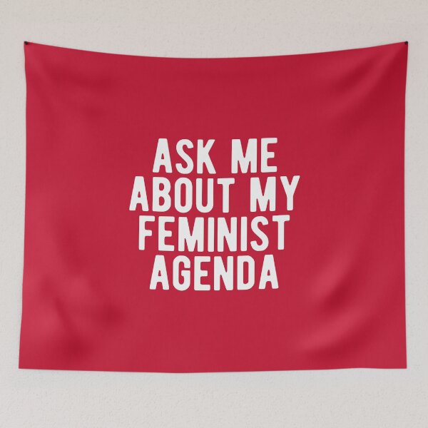 Item preview, Ask Me About My Feminist Agenda #5 designed and sold by SalahBlt.