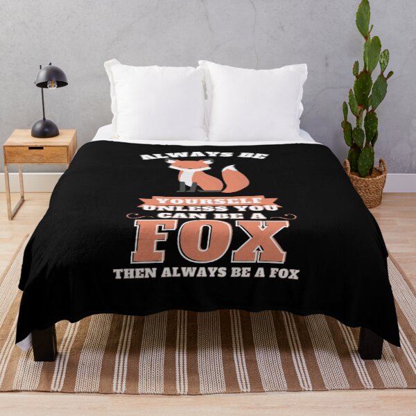 Item preview, Always Be YourSelf Unless You Can Be A Fox Then Always Be A Fox - Cool And Cute illustration For Fox Lovers designed and sold by anassrida.