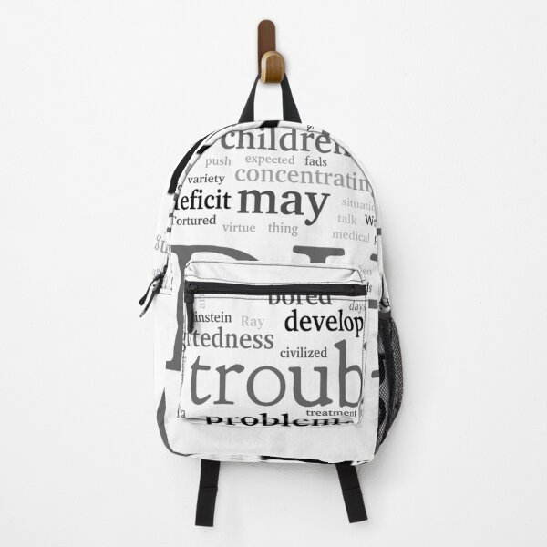 Item preview, ADHD Gifted Word Map ADHD raise awareness designed and sold by WearWolfDesigns.