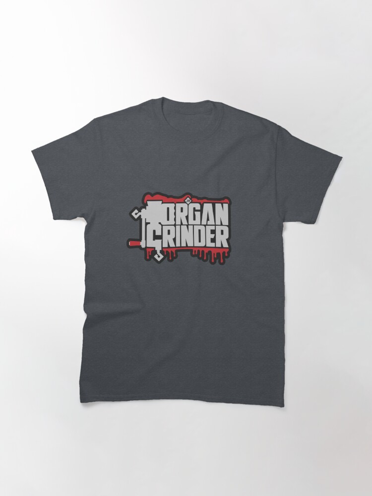 Thumbnail 2 of 7, Classic T-Shirt, Organ Grinder designed and sold by tastyspleentv.
