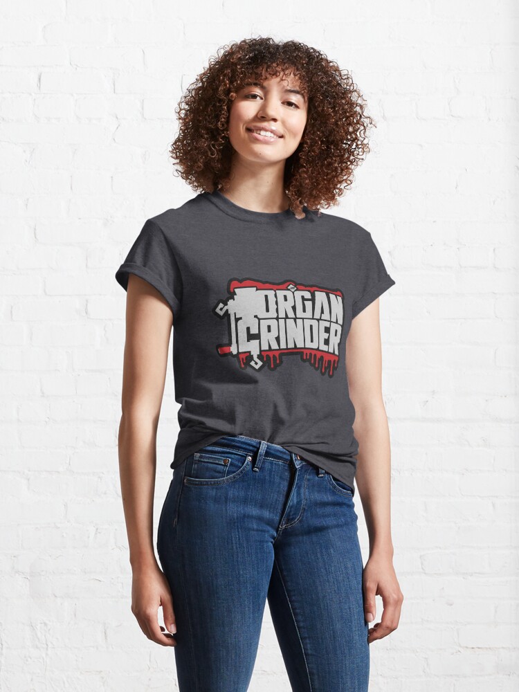 Thumbnail 4 of 7, Classic T-Shirt, Organ Grinder designed and sold by tastyspleentv.