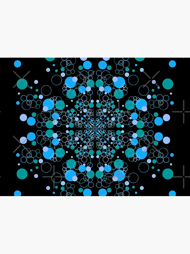 Blue Ocean Wave Symmetrical Vibes by that5280lady