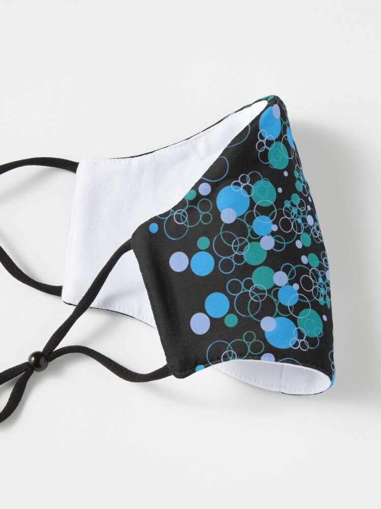 Alternate view of Ocean Wave Symmetrical Vibes Mask
