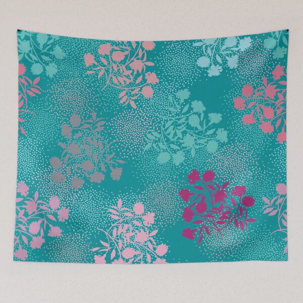 Item preview, Naive marigold pattern in cottage style designed and sold by IngaDesign.