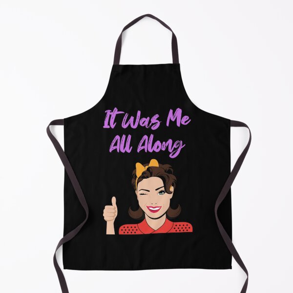 Item preview, It Was Me All Along Winking Woman Agatha designed and sold by ecdato.