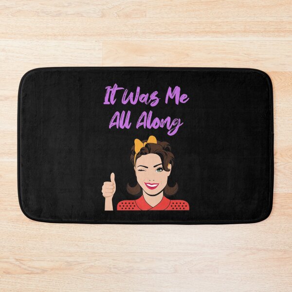 Item preview, It Was Me All Along Winking Woman Agatha designed and sold by ecdato.