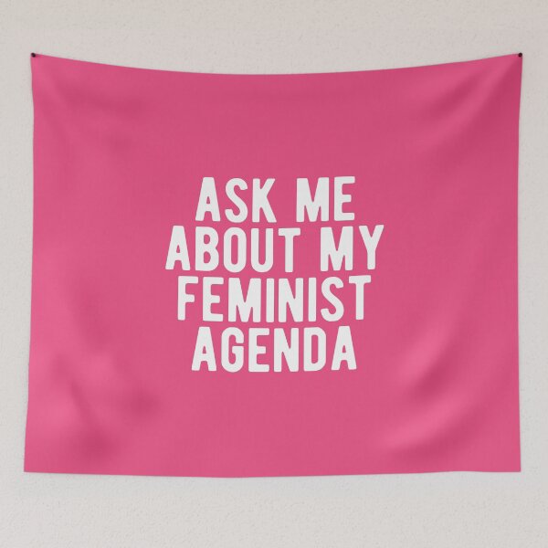 Item preview, Ask Me About My Feminist Agenda #6 designed and sold by SalahBlt.