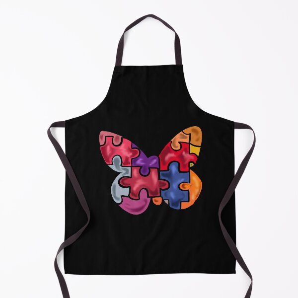 Item preview, Autism awareness puzzle butterfly  designed and sold by lucky-fern.