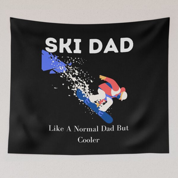 Item preview, Retro Ski Dad Vintage Skiing Graphic Sweatshirt Winter Sports Dad Retro Gift Short-Sleeve Unisex designed and sold by piskwi.