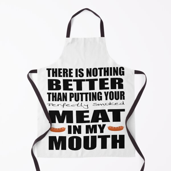 Item preview, I Want To Put Your Meat In My Mouth - BBQ Pun designed and sold by MoonsmileProd.