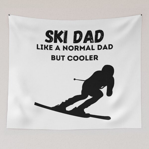 Item preview, Retro Ski Dad Vintage Skiing Graphic Sweatshirt Winter Sports Dad Retro Gift Short-Sleeve Unisex designed and sold by piskwi.