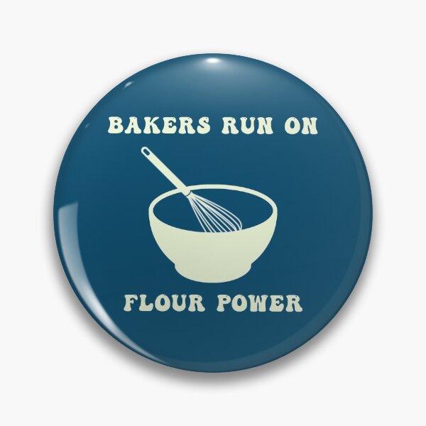 Item preview, Bakers run on flour power designed and sold by LPDesignsUK.