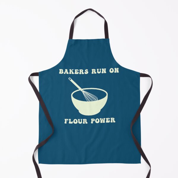 Item preview, Bakers run on flour power designed and sold by LPDesignsUK.