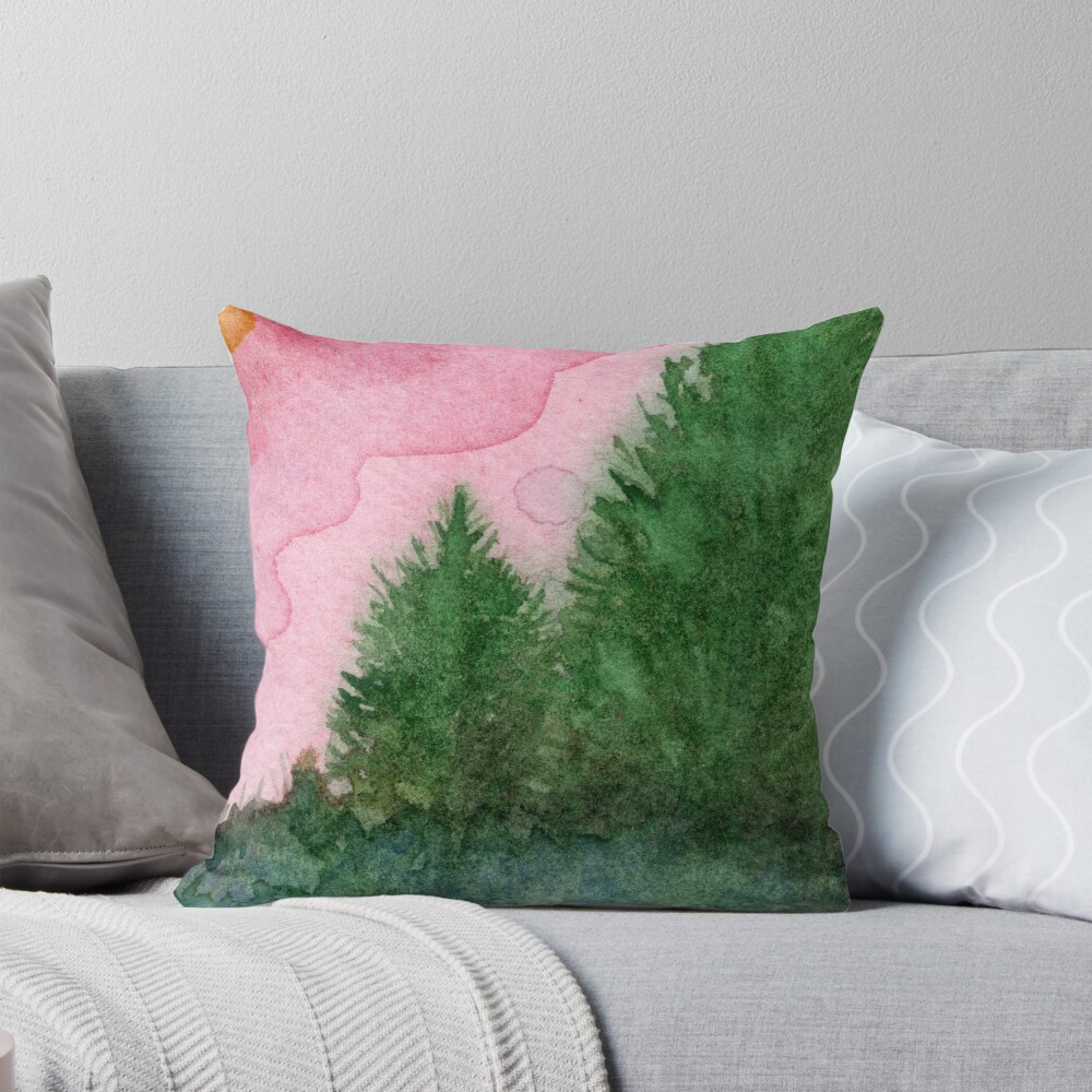 Item preview, Throw Pillow designed and sold by MeadowView.