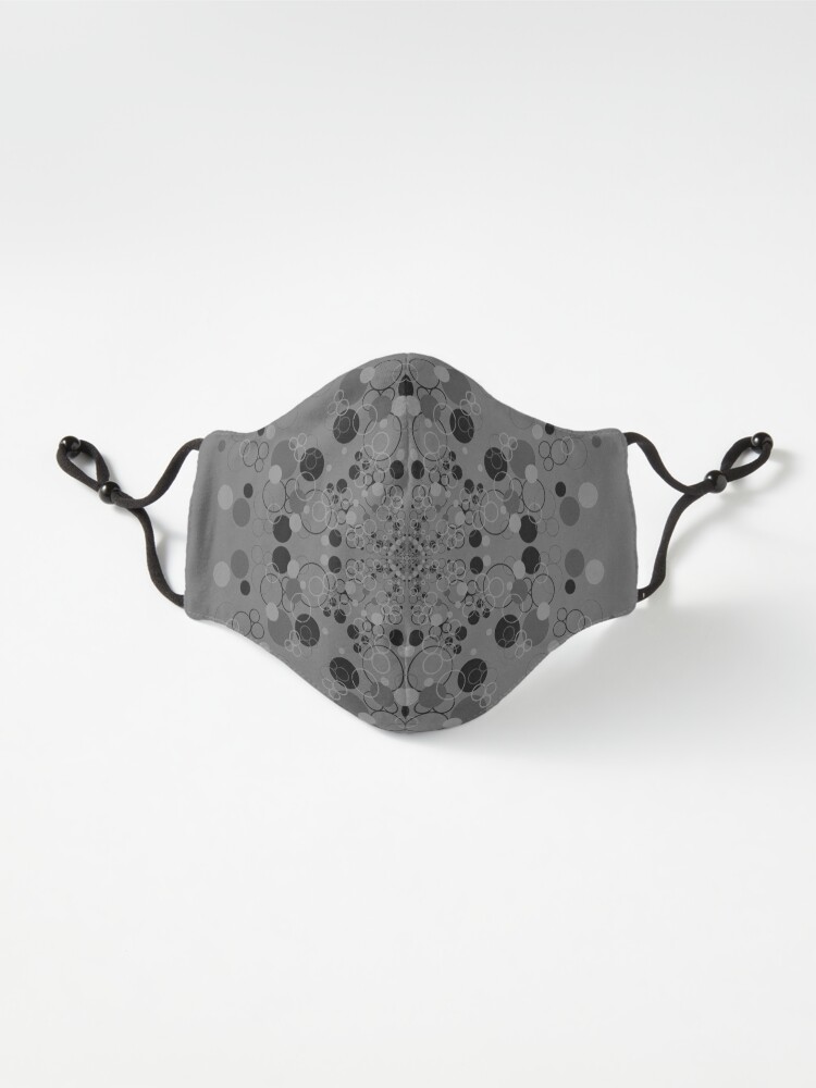 Alternate view of Stormy Skies Symmetrical Vibes Mask