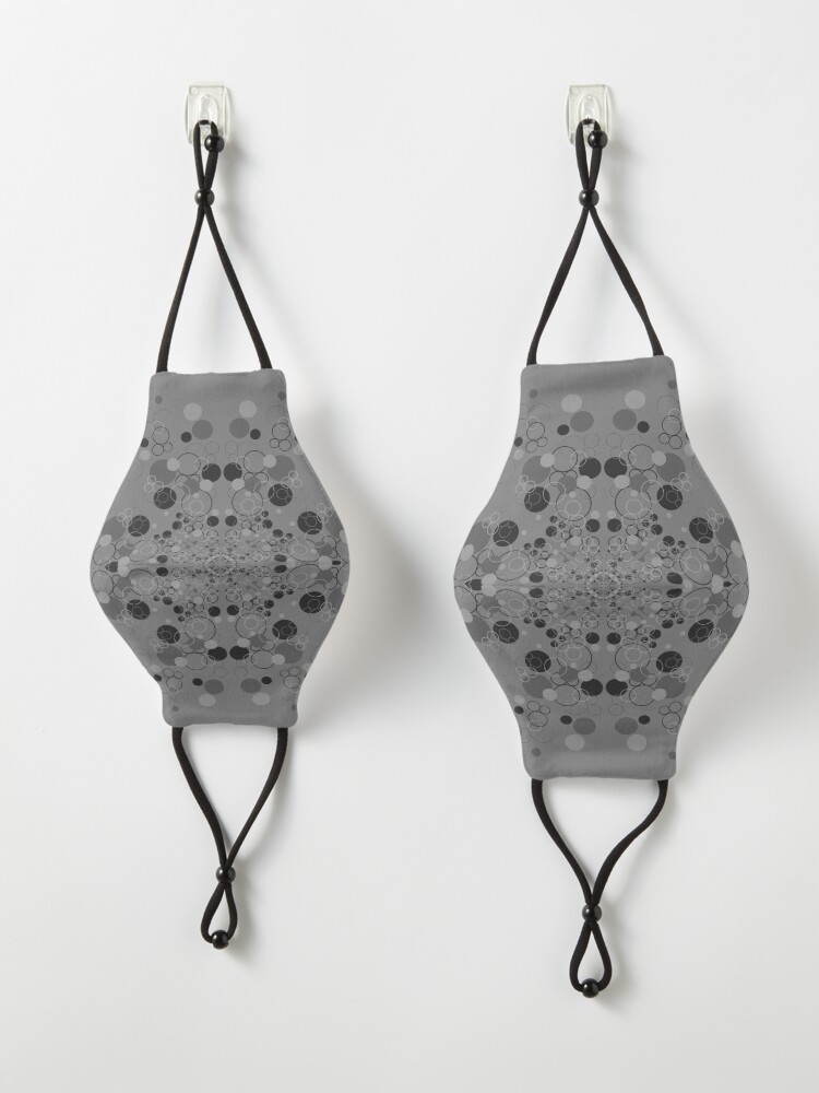 Alternate view of Stormy Skies Symmetrical Vibes Mask