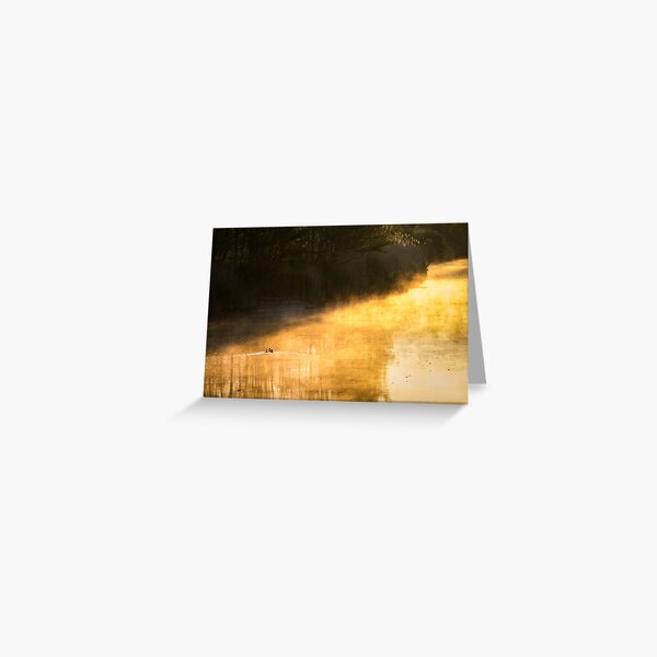Early Morning Mist Greeting Card