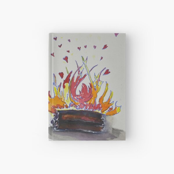 Light the Match - Heart on Fire (Take 2) Hardcover Journal
