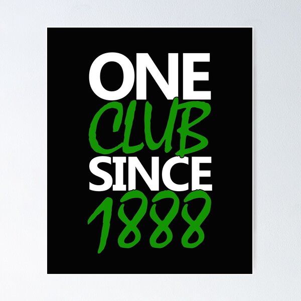 Item preview, One Club Since 1888 Celts Top designed and sold by thebeardedscot.