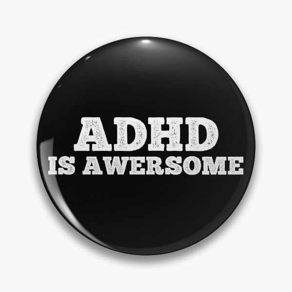 Item preview, Adhd is awersome, attention deficit hyperactivity disorder, adhd, adhd awarness, adhd mom, funny squirrel gifts designed and sold by T-DESIGNEDZ.