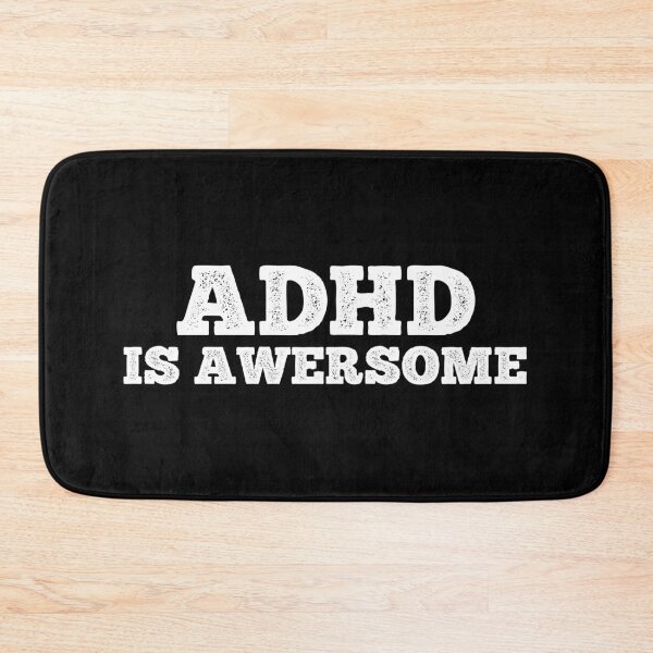 Item preview, Adhd is awersome, attention deficit hyperactivity disorder, adhd, adhd awarness, adhd mom, funny squirrel gifts designed and sold by T-DESIGNEDZ.