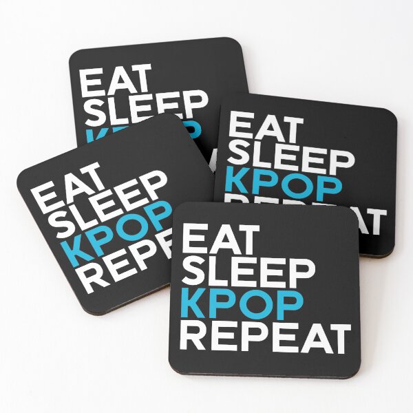 Item preview, Eat Sleep Kpop Repeat designed and sold by StrayPop.