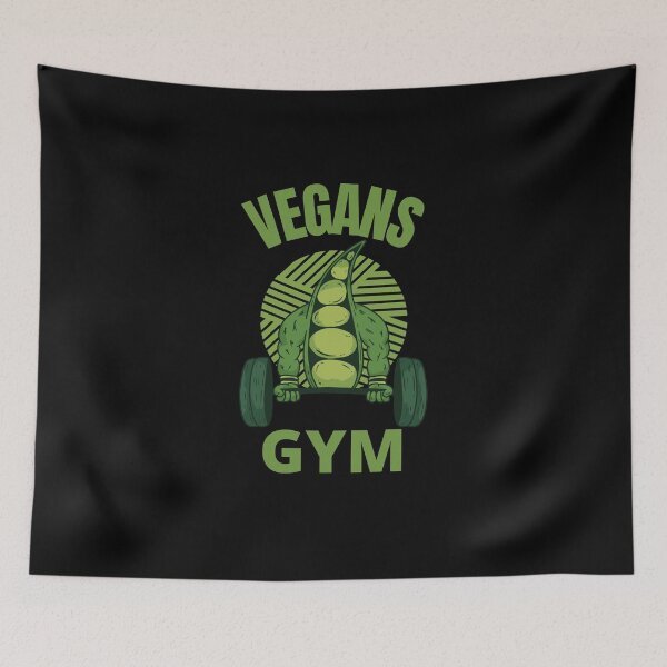 Item preview, Vegans Gym Fitness Vegan Bodybuilding designed and sold by Bearded-Viking.