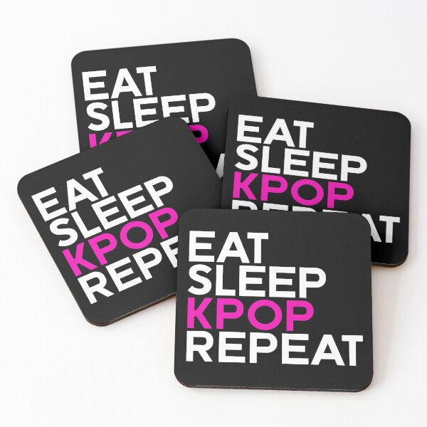 Item preview, Eat Sleep Kpop Repeat designed and sold by StrayPop.