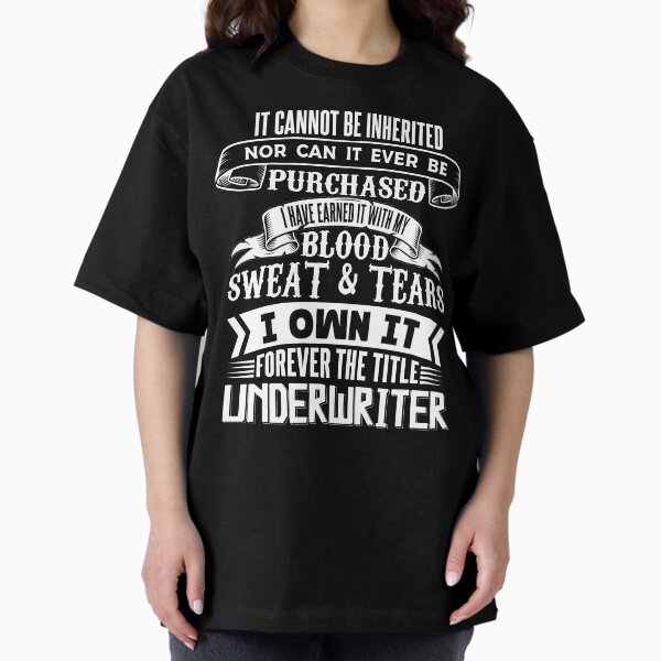 Item preview, Proud Underwriter designed and sold by snazzyspiffy.