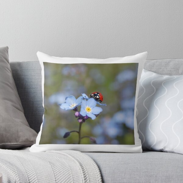 Item preview, Forget-me-not Ladybird designed and sold by Tinyevilpixie1.