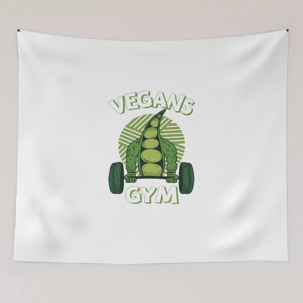 Item preview, Vegans Gym Fitness Vegan Bodybuilding designed and sold by Bearded-Viking.
