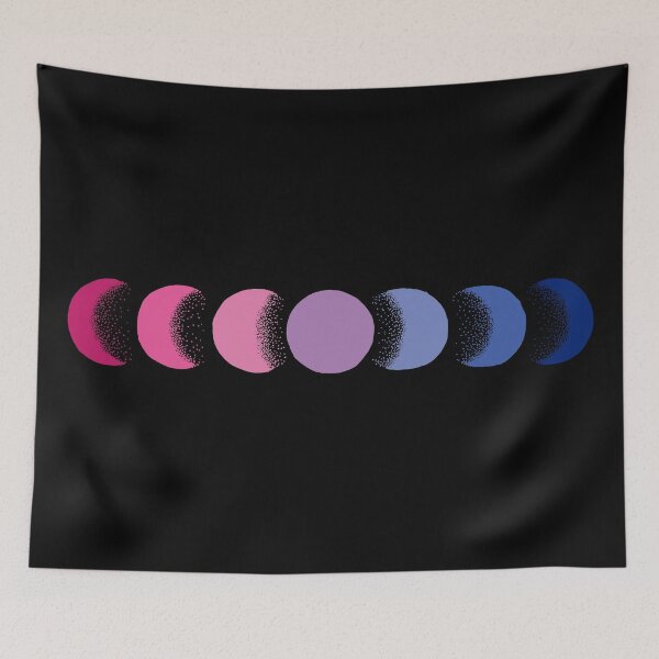 Item preview, fases lunares bisexuales designed and sold by marie designs.