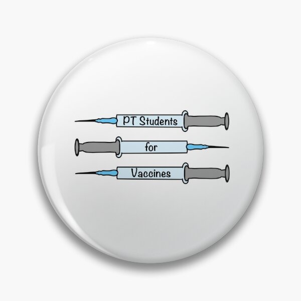 Item preview, PT Students for Vaccines designed and sold by The Curious Med Student.