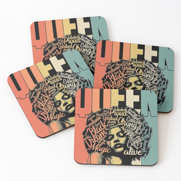 Item preview, African American Queen designed and sold by Coffee &  Fashion.