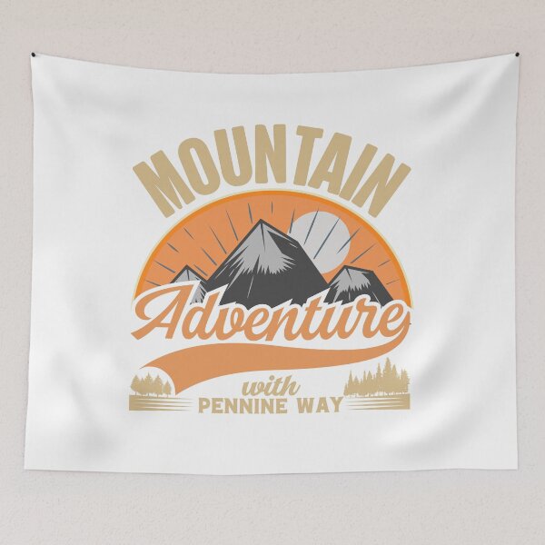 Item preview, Mountain Adventure with Pennine Way designed and sold by Rima Amin.