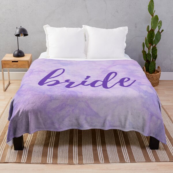 Item preview, Bride Purple Tie Dye Design designed and sold by allymadethis.