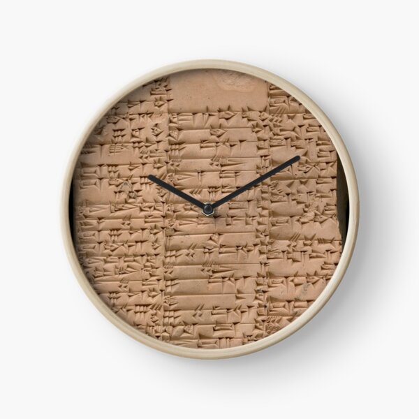 Clay Tablet, Period: Ur III (ca. 2100-2000 BC)  Clock